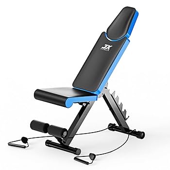 Amazon | JX FITNESS トレーニングベンチ 調整可能なウェイト